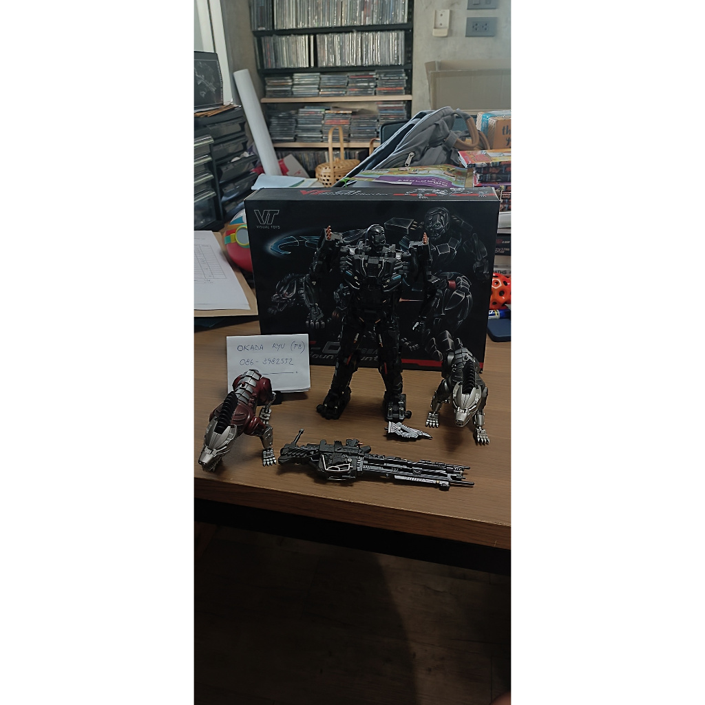 LOCKDOWN [VT-01] Transformers Optimus Prime Jetfire Starscream Bumble Bee Drift Bonecrusher Brawl Di