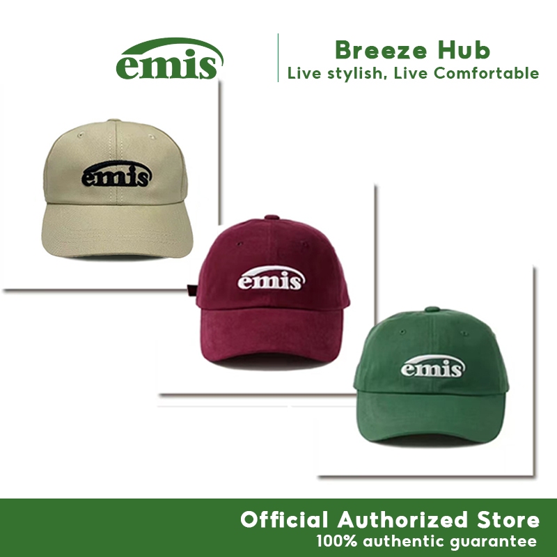 ของแท้ 100 % รับประกัน1ปี หมวก EMIS Baseball Cap หมวกแฟชั่น Unisex Hat หมวกบังแดด หมวกมินิมอล