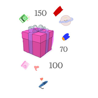 📦กล่องสุ่มลุ้นรับเครื่องเขียน +กิ๊ฟช็อป(กรุณาอ่านรายละเอียดก…