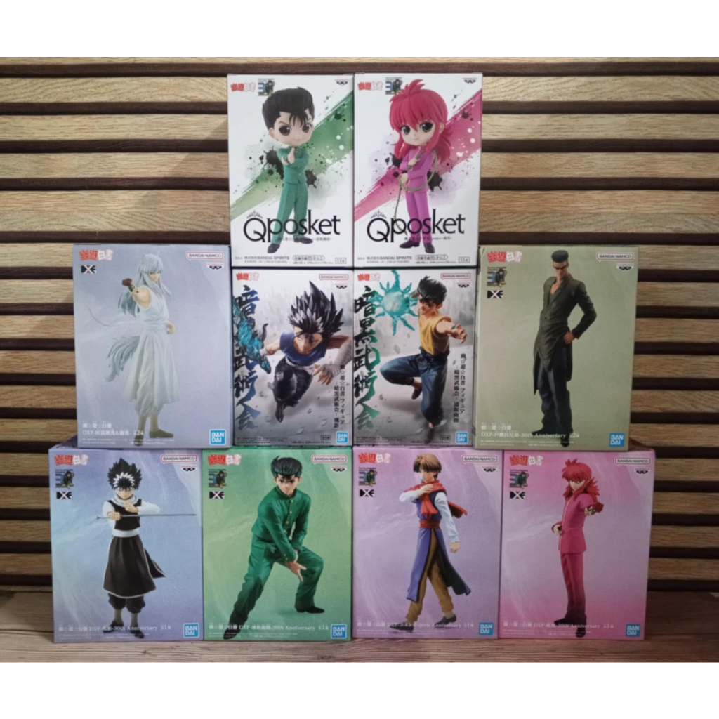 (ของแท้ 16แบบ) รวมฟิกเกอร์ คนเก่งฟ้าประทาน Yu Yu Hakusho Figure ยูสุเกะ คุราม่า ฮิเอ Koenma Toguro