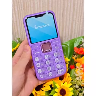 inovo โทรศัพท์ปุ่มกด I-16 ปุ่มใหญ่ จอกว้าง 2.6 นิ้ว มีสวิทช์ไฟฉายด้านข้าง ประกันศูนย์ 1 ปี