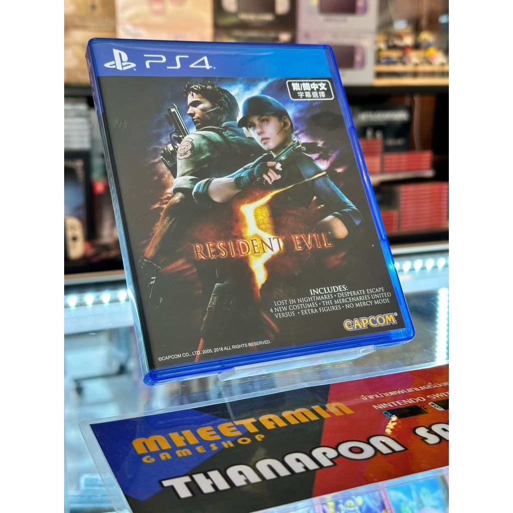 Resident Evil 5 [PS4] [Z3/ASIA] [มือ2]