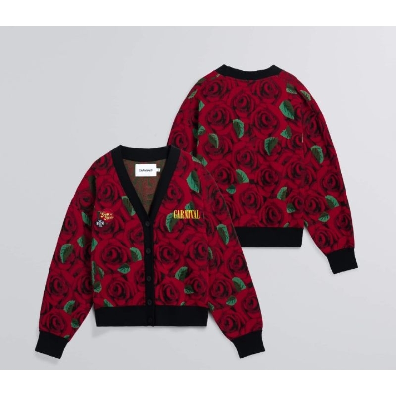 [ ของแท้ ] คาร์ดิแกน CARNIVAL x Guns N' Roses Part 2 Cardigan ของใหม่ พร้อมส่ง
