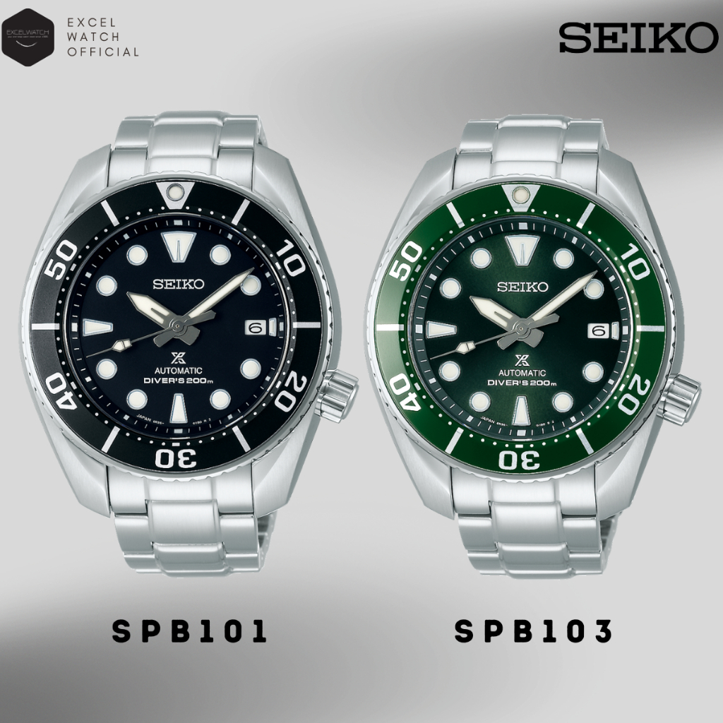 [ Excel Watch ] นาฬิกา SEIKO Prospex SUMO รุ่น SPB101J, SPB103J Automatic Diver's 200M.