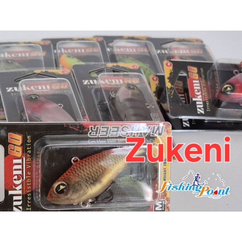 กระดี่ยาง ZUKENI GO มีขนาด 5 ซม. และ 6 ซม.