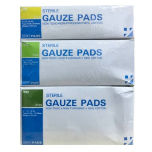 ยกกล่อง Sterile gauze pad ผ้าก๊อซแบบปลอดเชื้อ