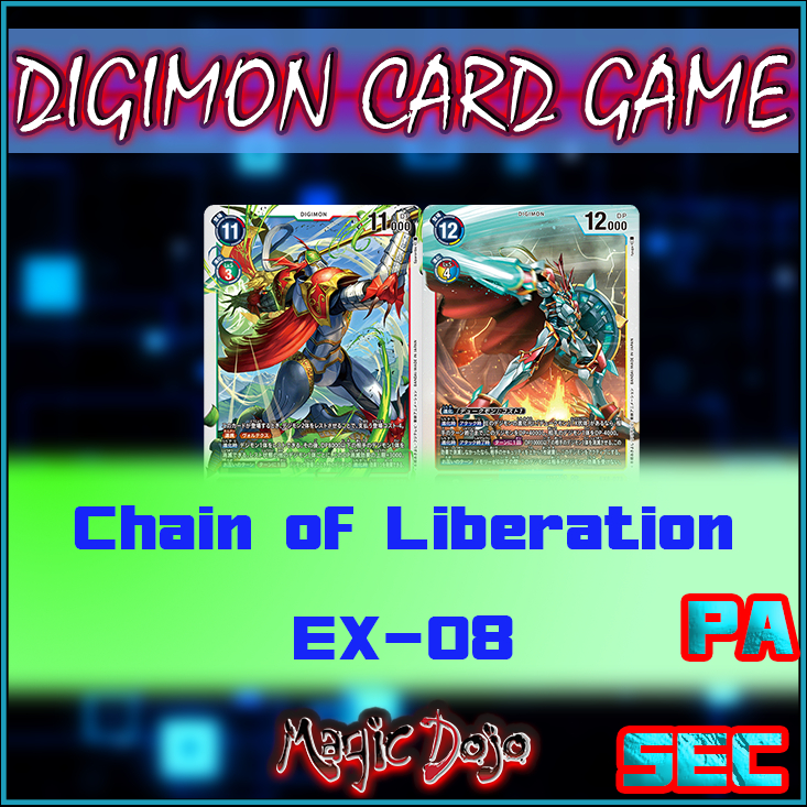 [ Digimon Card Game ] (EX-08) Single Card - Parallel(PA) & Secret rare(SEC) - การ์ดเกม ดิจิมอน
