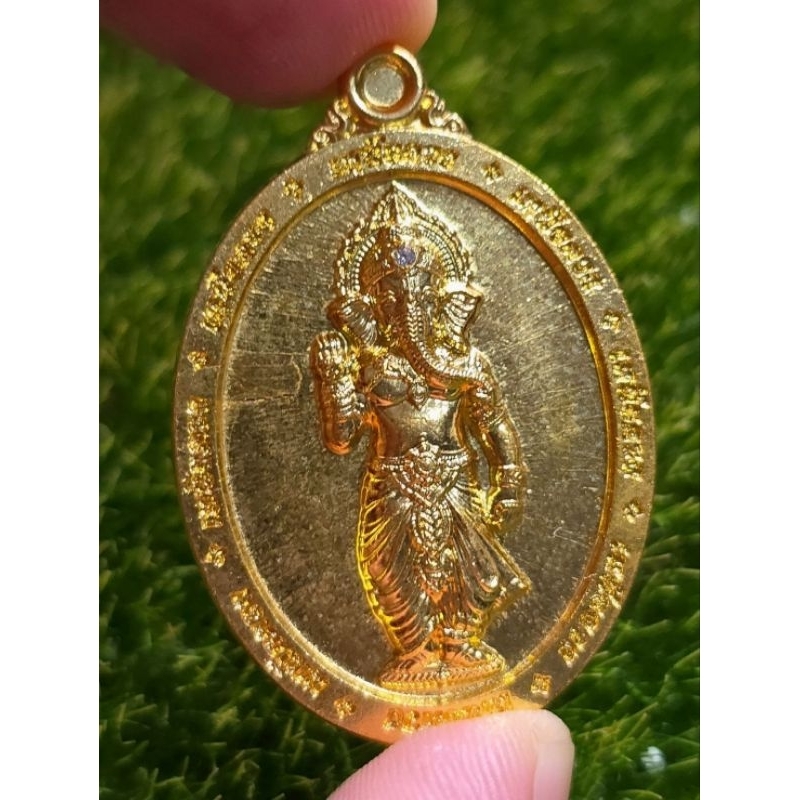 พระพิฆเนศ รุ่นเหนือดวง gold99.99%