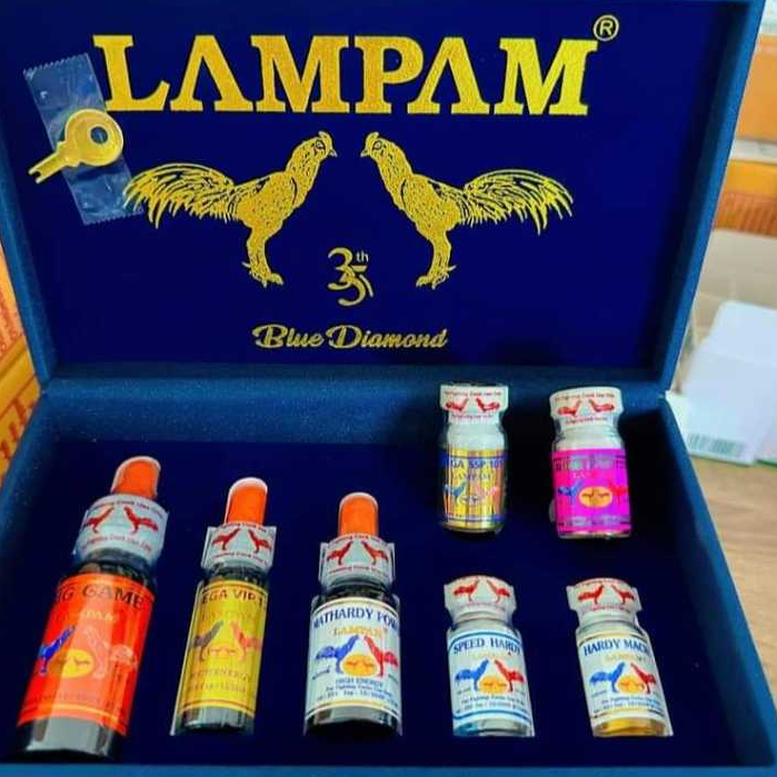 กล่องบลูไดมอนด์ กล่องลำปำ box กล่องเก็บยาไก่ กล่องน้ำเงิน ลำปำ