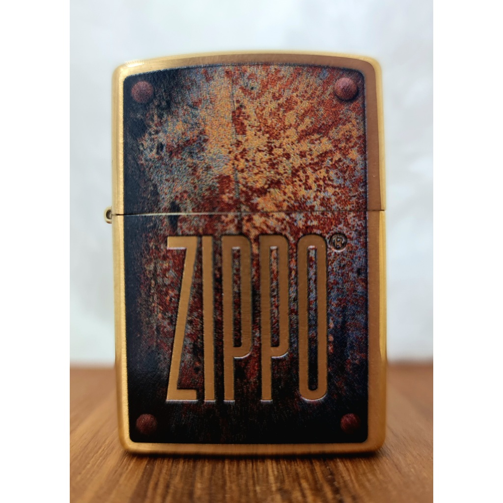 ZIPPO Rusty Plate แท้ 100% USA