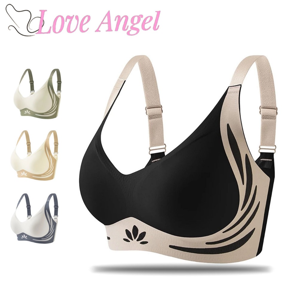 Love Angel เสื้อชั้นใน ผู้หญิงยกทรง คัพทรงคงที่ ซักเครื่องได้ ไร้รอยต่อ 777 ราคา ถูกที่สุด ดีลบีเคเค แกลเลอรีภาพที่ 8
