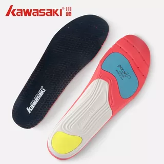 Kawasaki แผ่นรองพื้นรองเท้า พื้นนิ่ม ระบายอากาศได้ดี ดูดซับแรงกระแทก สําหรับเล่นกีฬาแบดมินตันCFT-28