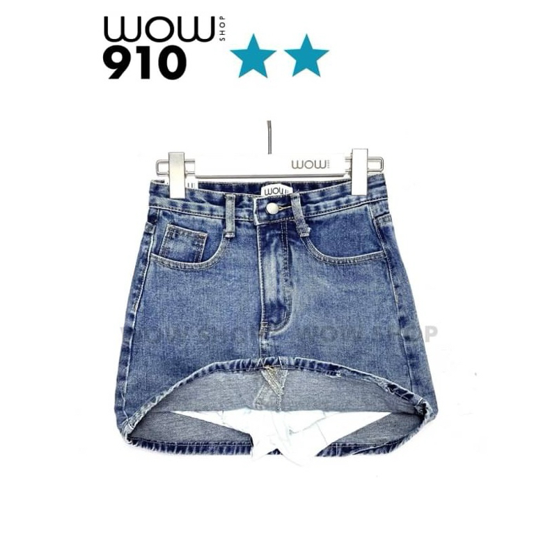 รุ่น910กระโปรงกางเกงพร้อมชับในป้ายWow