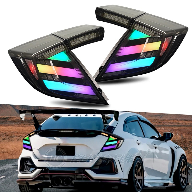 Honda Civic FK ไฟท้าย Full LED แบบปรับสีได้