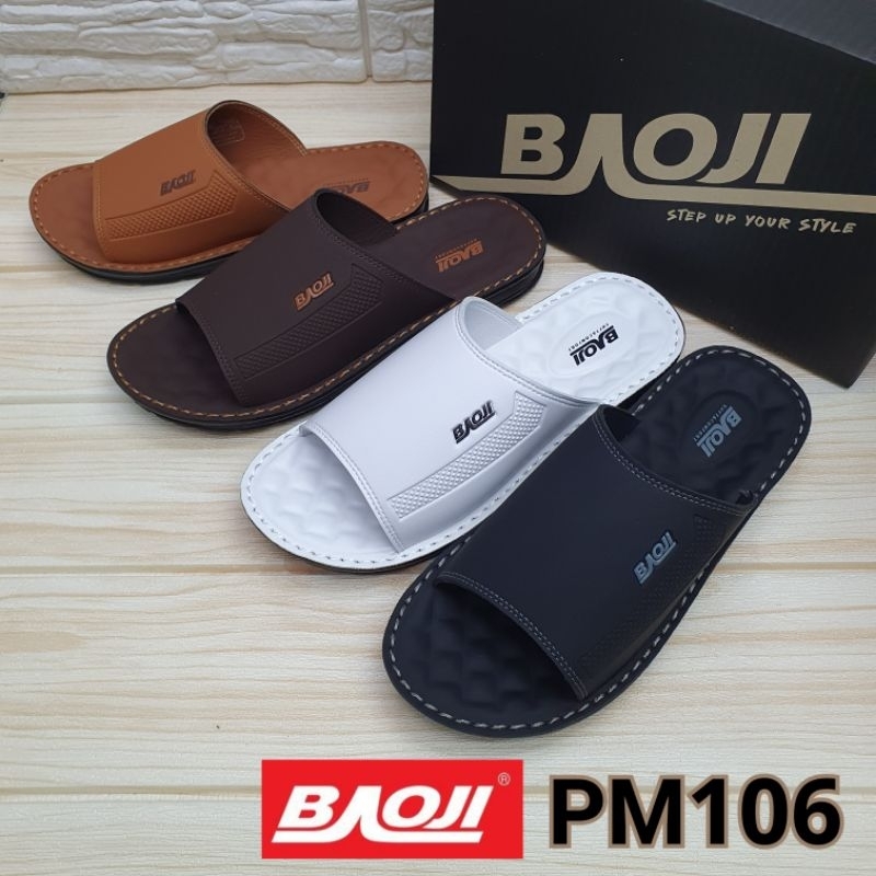 Baoji PM106 รองเท้าแตะสวมชาย ไซส์ 39-44