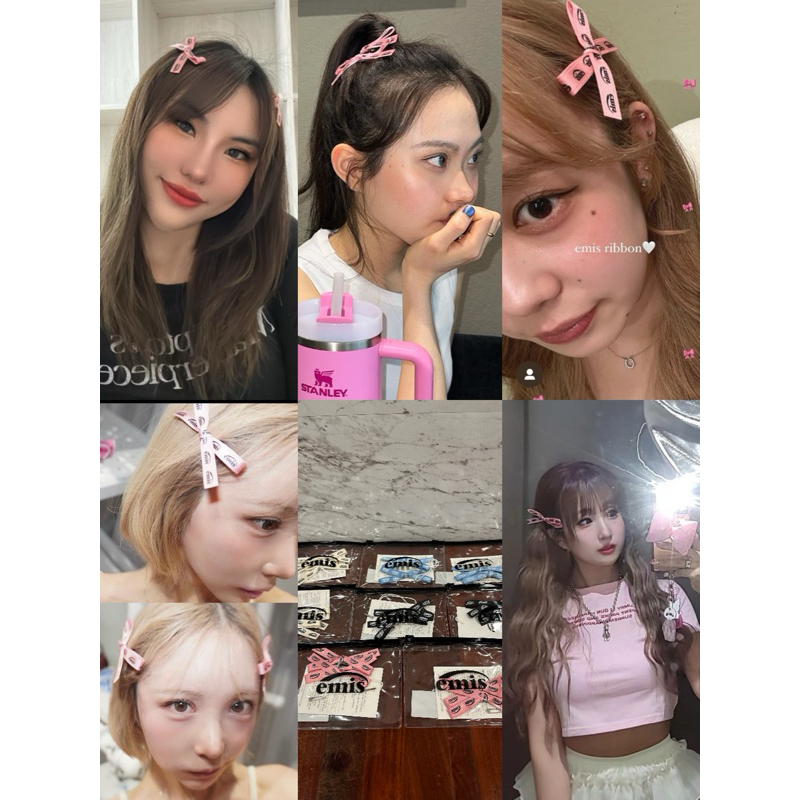 พร้อมส่ง กิ๊ฟ EMIS RIBBON HAIR CLIP