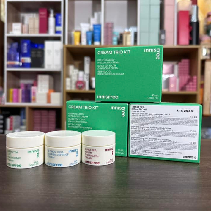 Innisfree Cream Trio Kit