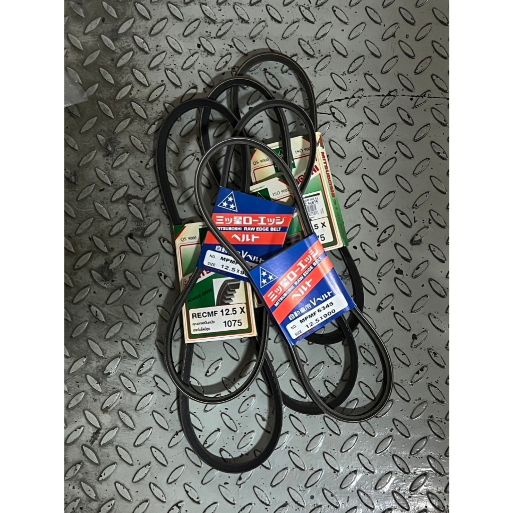 สายพาน รถยนต์, เครื่องจักรอุตสาหกรรม มิตซูโบชิ แท้ Mitsuboshi V-Belt ร่องเรียบ ร่อง A (12.5mm)