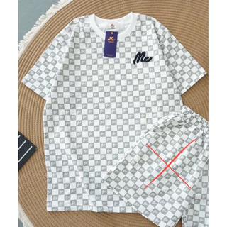 🔥สินค้ามาใหม่🔥 เสื้อยืดคอกลม ปักหน้าอก เป็นงานพิมพ์ลายทั้งตัว เนื้อผ้าคอตตอน100%