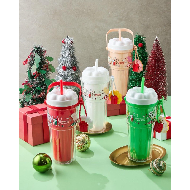Mister Donut แก้วน้ำ WOW! Celebrate  มิสเตอร์ โดนัท 2024