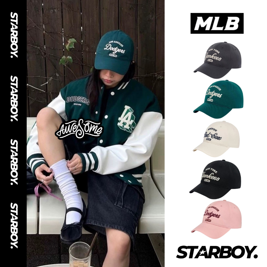 พร้อมส่ง หมวกแก๊ป MLB Yankees New York Cap ของแท้ มีป้ายแท็ค+ถุงกระดาษ