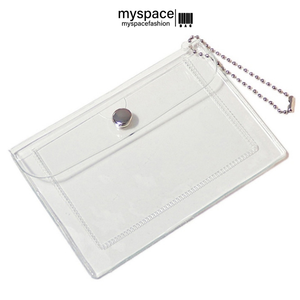 myspacefashion(MY1413)กระเป๋า PVC ใส  กระเป๋าสตางค์