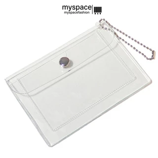 myspacefashion(MY1413)กระเป๋า PVC ใส  กระเป๋าสตางค์