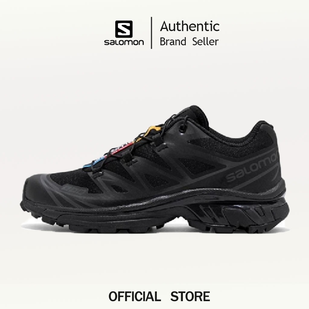 SALOMON XT-6 สีดำ รองเท้าผ้าใบ ของแท้ 100 % รองเท้าผ้าใบ