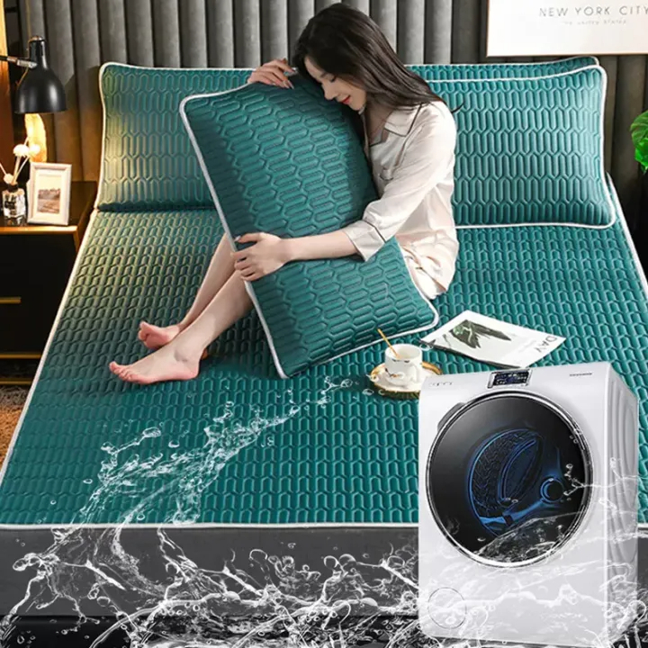 ผ้าปูไหมน้ำแขง ไหมน้