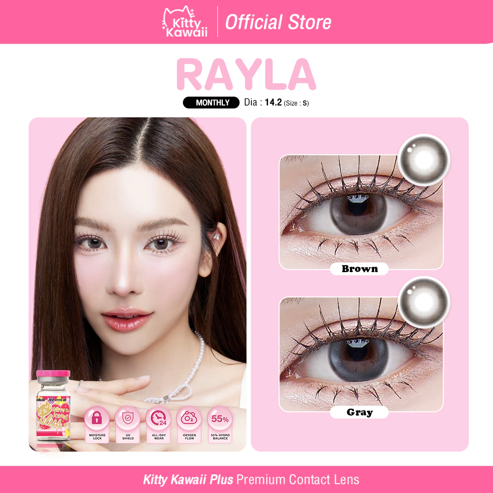 Kitty Kawaii Contact Lens : Rayla - คอนแทคเลนส์รายเดือนคิตตี้ คาวาอิ พัส (VIAL)