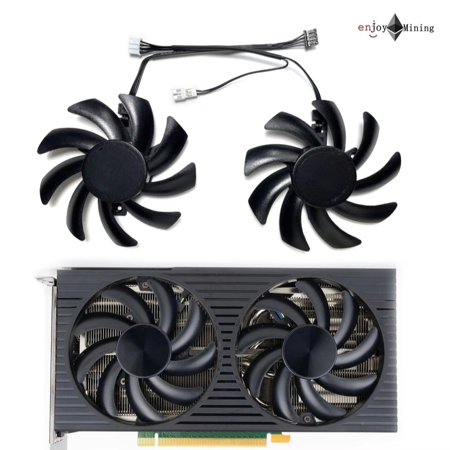พัดลมการ์ดจอ HP / DELL RTX 3060 3060ti graphics card cooling fan