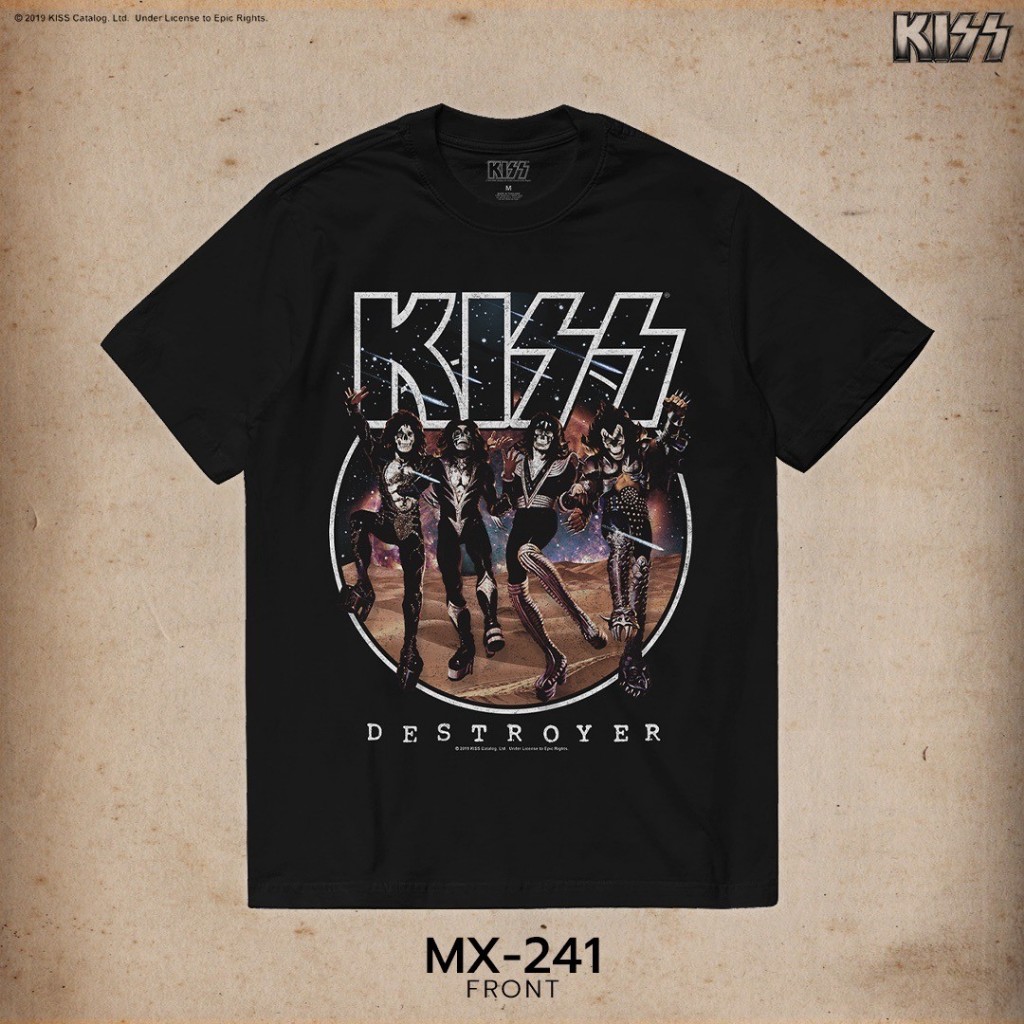 Power 7 Shop เสื้อยืดวง คิส ลิขสิทธ์แท้ KISS T-SHIRTS (MX-241) — صورة 2