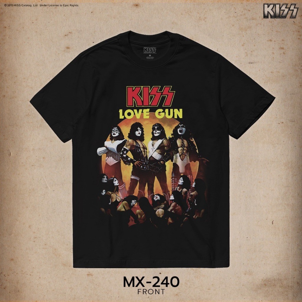 Power 7 Shop เสื้อยืดวง คิส ลิขสิทธ์แท้ KISS T-SHIRTS (MX-240) — صورة 2