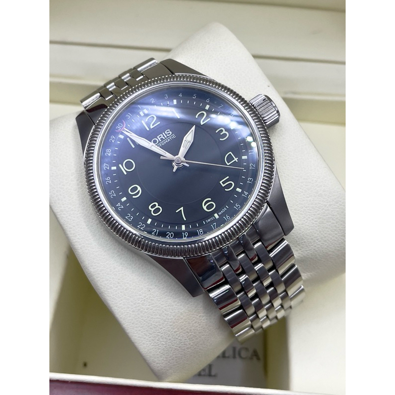 Oris Big Crown Pointer Date Automatic Ref.7679-40 นาฬิกามือสอง นาฬิกาแท้100% นาฬิกาข้อมือ