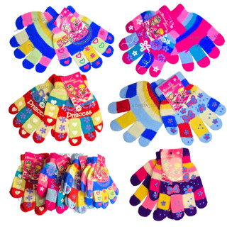 ถุงมือสำหรับเด็ก2-4 ปี มีกันลื่น เนื้อหนา นุ่ม สำหรับกันหนาว ราคา ต่อ 1 คู่