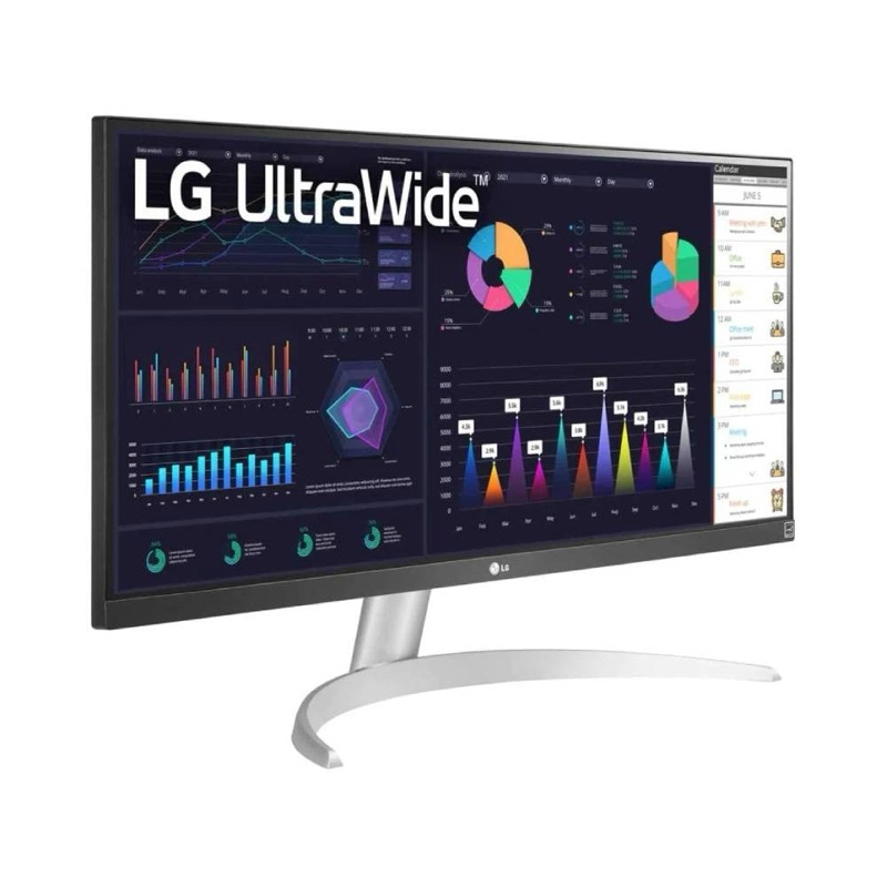 จอมอนิเตอร์ LG MONITOR 29WQ600-W (IPS FHD 100Hz USB-C) สินค้าใหม่ค้างสต๊อกกล่องไม่สวยประกันสองปีบวก