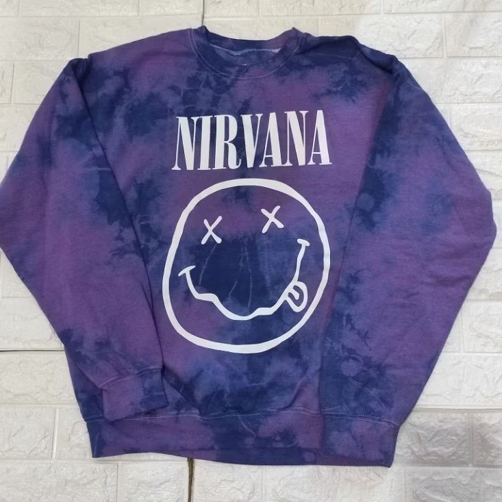 เสื้อกันหนาว วง Nirvana ลิขสิทธิ์นำเข้า