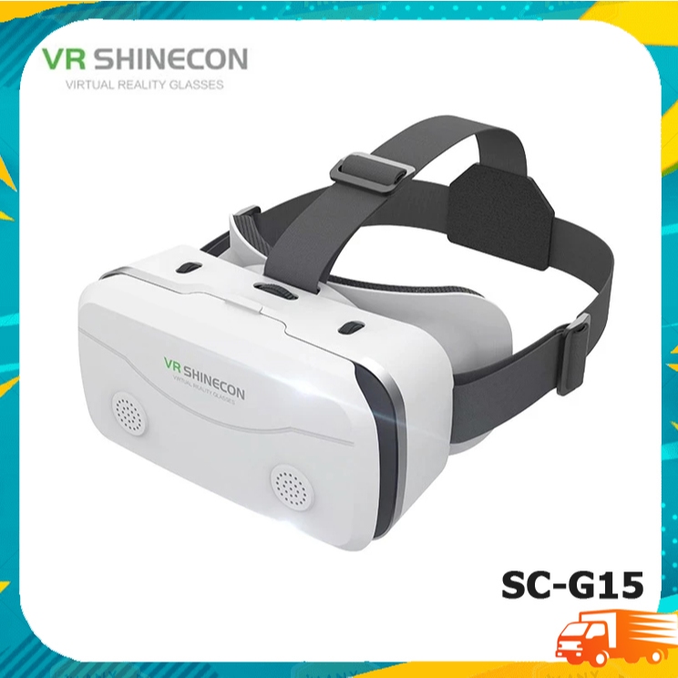 VR GLASSES แว่นตา VR 3 มิติ VR SHINECON SC-G15 vr แว่นตาเสมือน VR Box