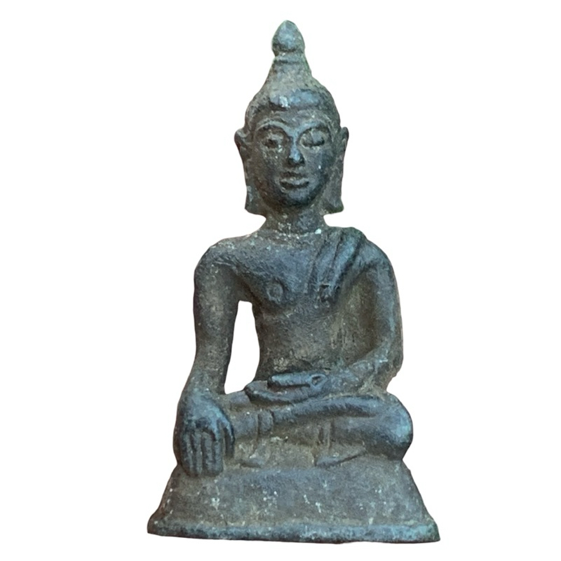 พระเชียงแสนสุโขทัย เนื้อสำริด ราคาถูก