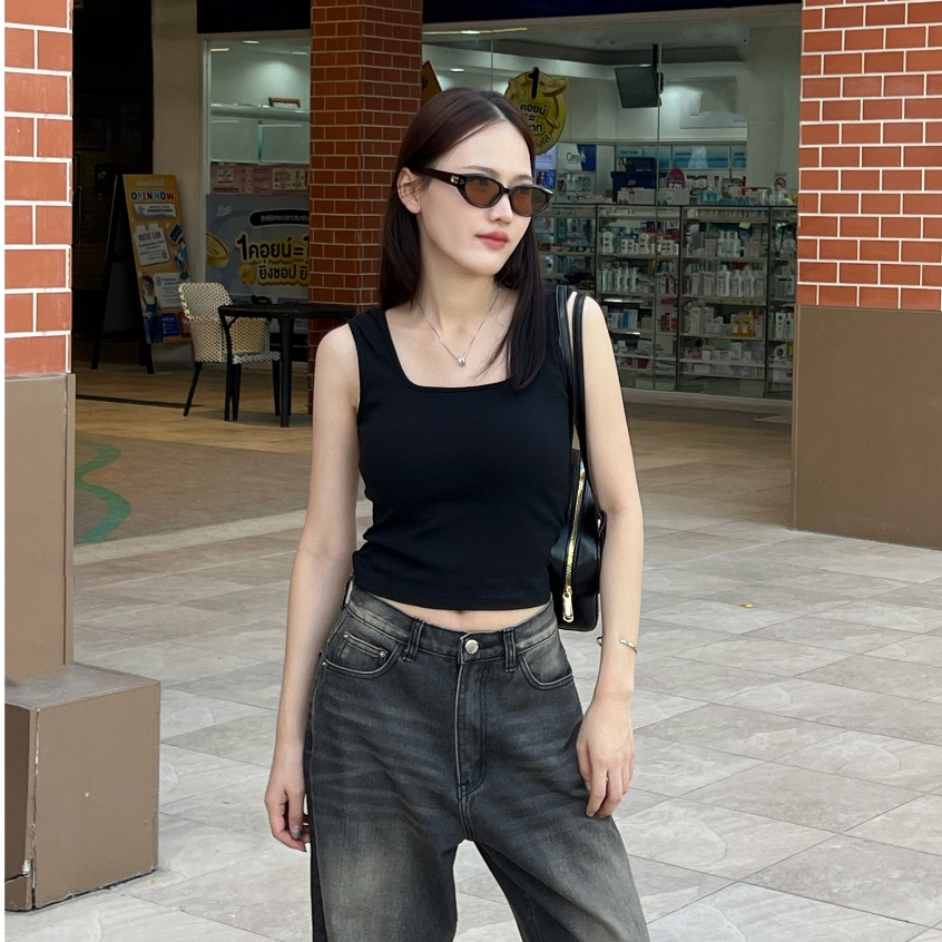 G2Y เสื้อกล้ามทรงสวย แพทเทิร์นเป๊ะ ใส่แล้วไม่ทำให้ดูแขนใหญ่