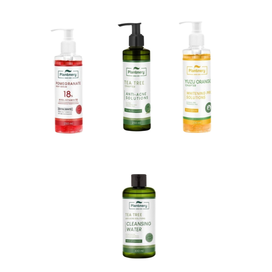 Plantnery Facial Cleanser แพลนท์เนอรี่ (Tea Tree/Yuzu Orange/Pomegranate)