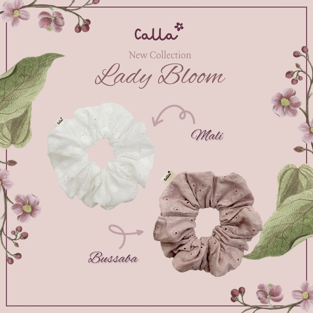 (New Collection) คาล์ล่า Lady Bloom Collection ยางมัดผม