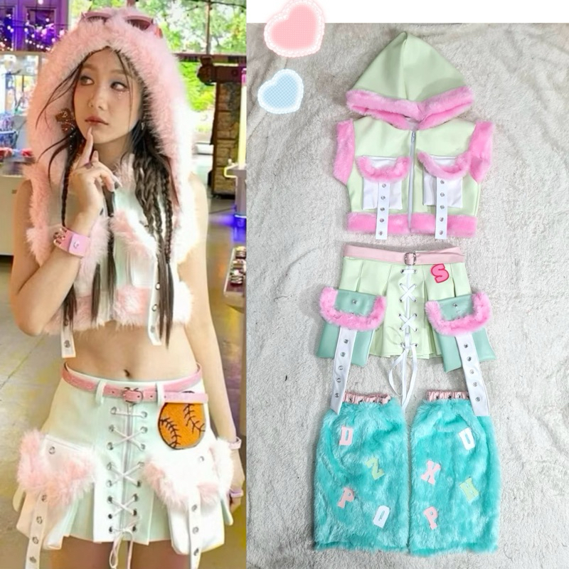 BABYGAGA 💛 4Eve ชุด4Eve ✂️ รับตัดชุด ชุดเต้น ชุดโคฟ ชุดโคฟเวอร์ TPop T-Pop Dance Outfit Cosplay ทีป๊