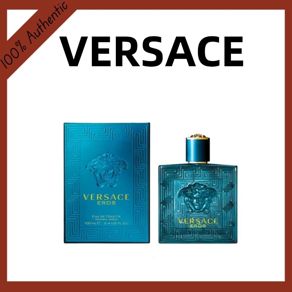 100% ของแท้ Versace Eros Pour Homme Men's EDT Perfume 100ML