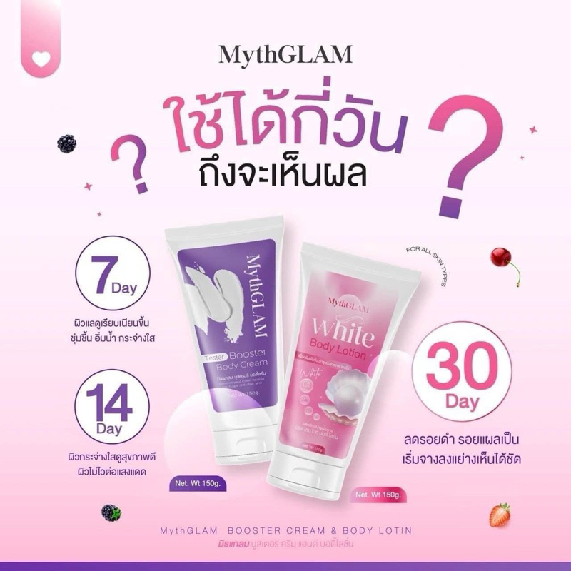 คู่ผิวใส โลชั่นมิธแกรม+บูสเตอร์มิธแกรม