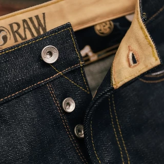 Simple&Raw - กางเกงยีนส์ SS25 RAIJIN FUJIN 24Oz. - 15th Anniversary