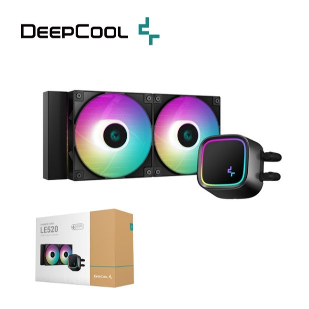 Deepcool LE520 CPU Liquid Cooling Black ชุดระบายความร้อนซีพียู