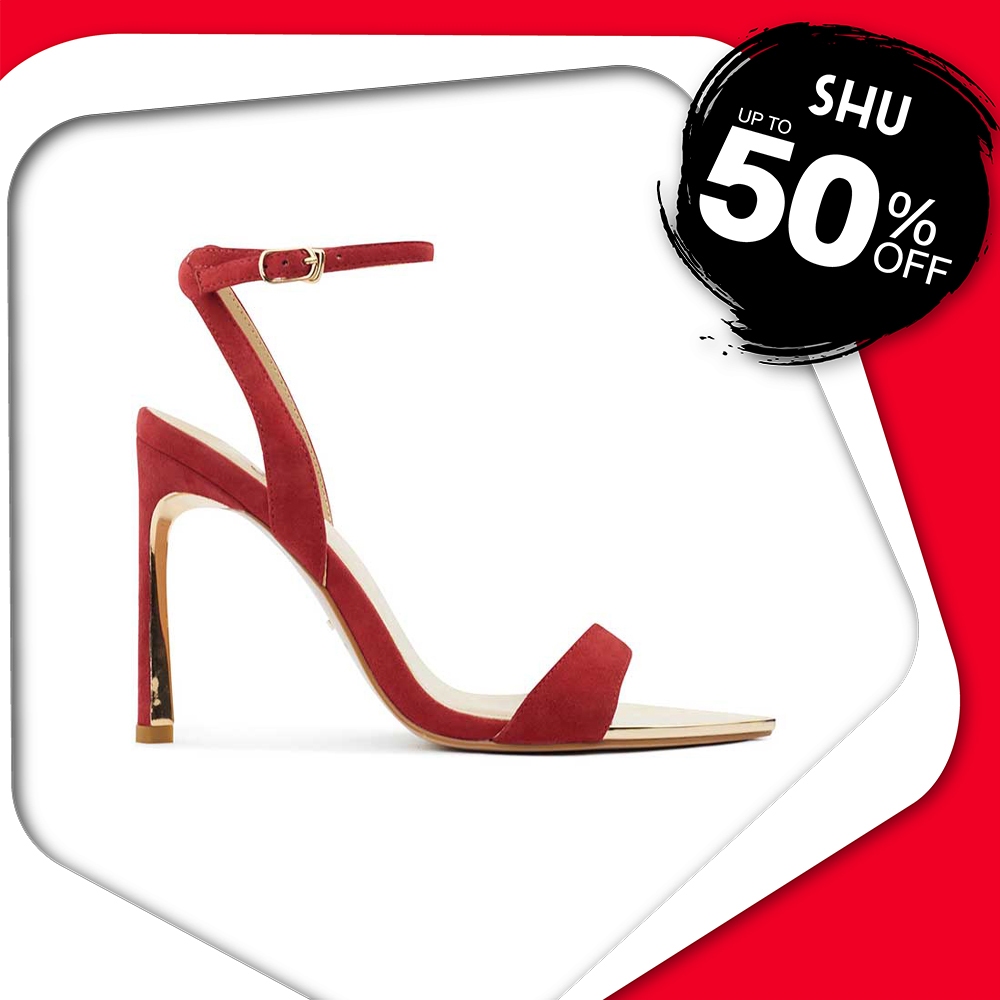 SHU X VATANIKA CELEB HEELS 4" SCARLET รองเท้าส้นสูง