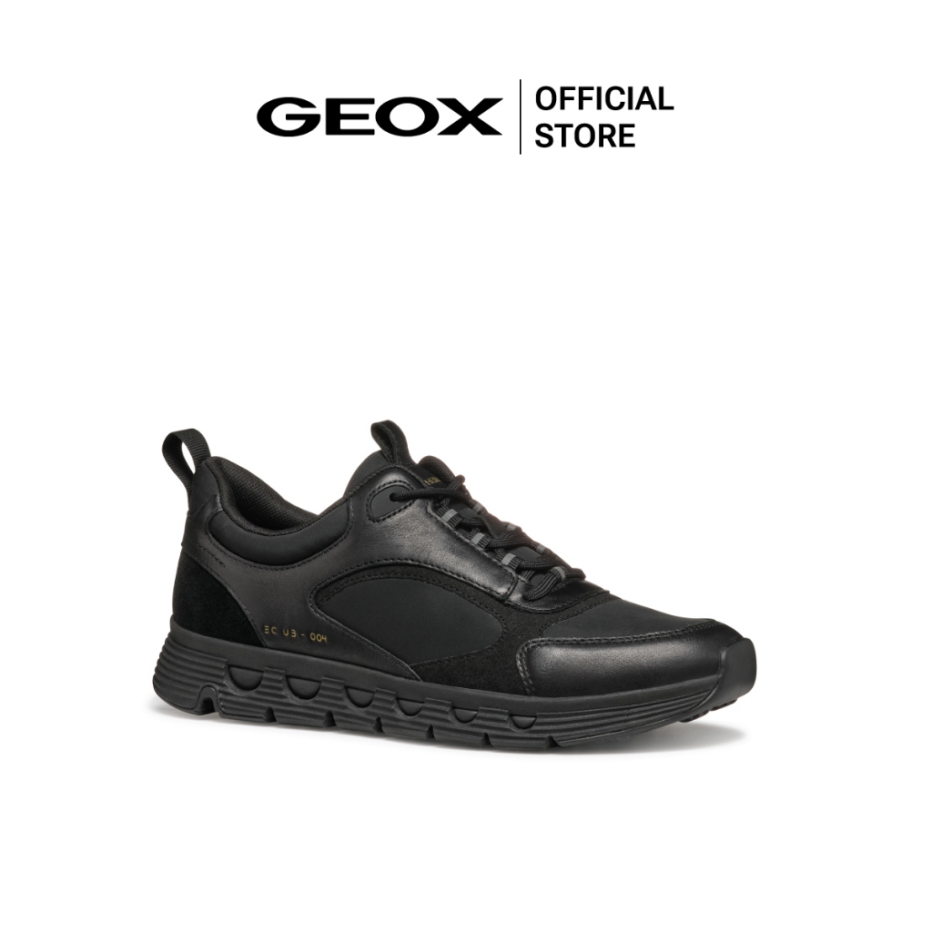 GEOX รองเท้าผ้าใบผู้หญิง รุ่น D SPHERICA ECUB-4 - BLACK FW24 (D46XUAC9999F_F4BKXX)