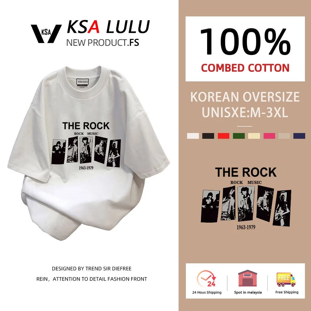 เสื้อยืดสวยผู้หญิงกําลังฮิต ผ้าคอตตอน 100% oversize เสื้อผ้าแฟชั่นไซส์ใหญ่ เสื้อโอเวอร์ไซส์เกาหลี พิมพ์ลายการ์ตูน วินเทจ thumbnail 7